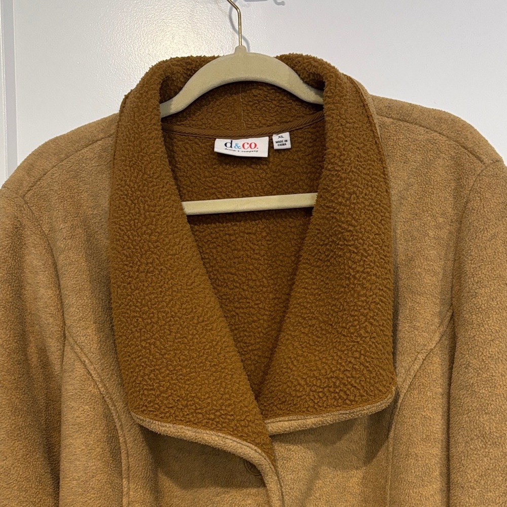 d & Co. Coat  Camel/Tan Size XL - Picture 2 of 7